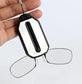 Flex-Grip Folding Glasses with Keychain Case - Indigo-Temple