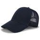 Glitter and Plain Women's Mesh Ponytail Cap - Indigo-Temple