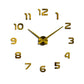 Decorative Modern 3D Wall Clock - Indigo-Temple