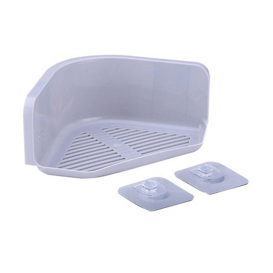 Super-Stick Corner Shower Caddy (2 pcs ) - Indigo-Temple