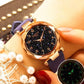 Luxurious Sparkly Women's Watch - Indigo-Temple