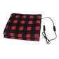 Car Powered Electric Heated Blanket - Indigo-Temple
