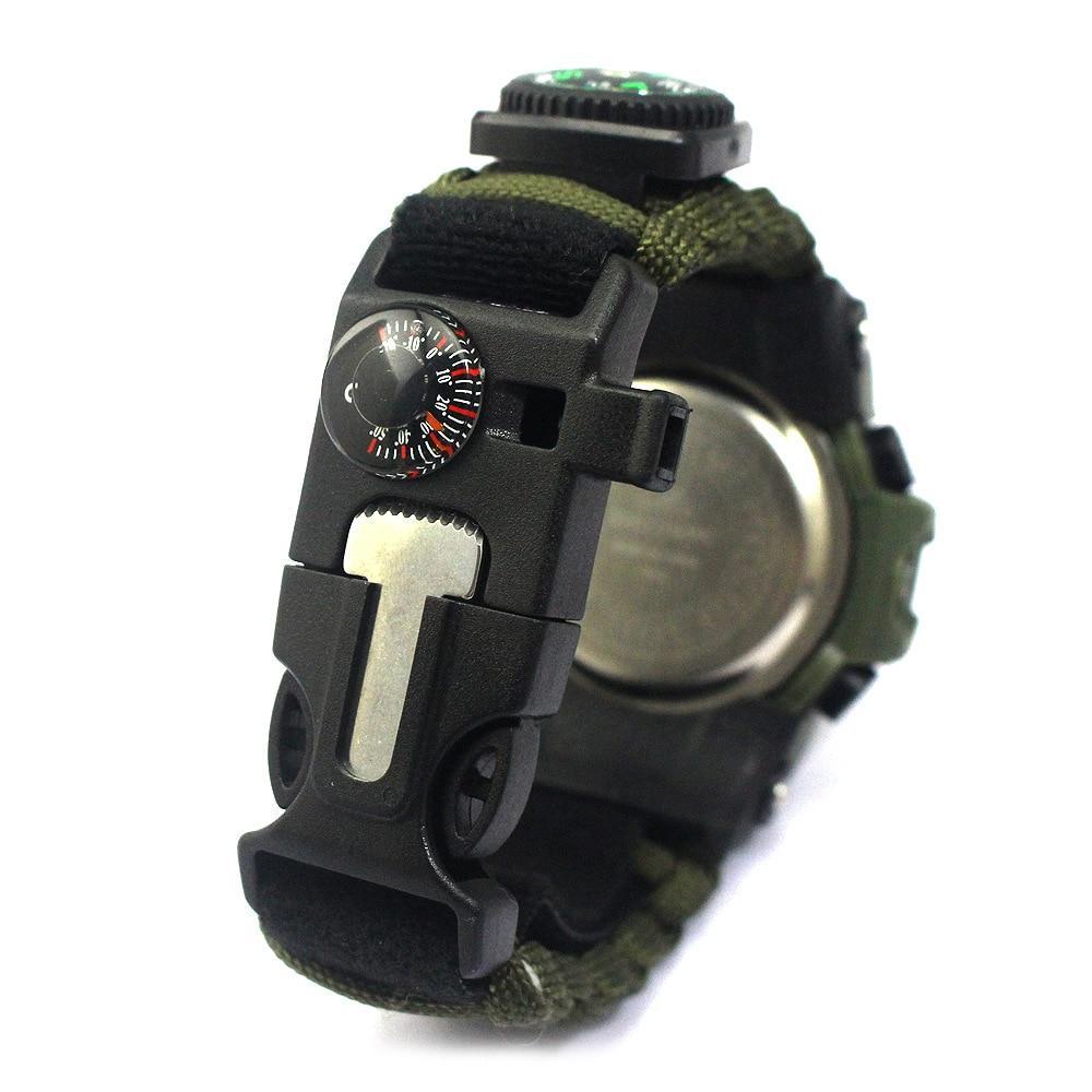 Ultimate Outdoor Survival Essentials Watch - Indigo-Temple