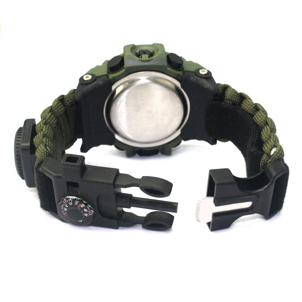 Ultimate Outdoor Survival Essentials Watch - Indigo-Temple