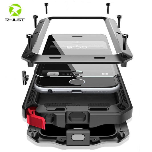 HEAVY DUTY PROTECTION METAL IPHONE CASE