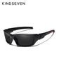 KINGSEVEN™ Sporty Flexible Men Polarized  Sunglasses - Indigo-Temple