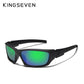 KINGSEVEN™ Sporty Flexible Men Polarized  Sunglasses - Indigo-Temple