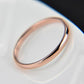 Elegant One-Piece Unisex Thin-Band Ring - Indigo-Temple