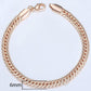 TrendsMax™ Rose Gold Unisex Chain-Link Bracelets - Indigo-Temple
