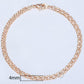 TrendsMax™ Rose Gold Unisex Chain-Link Bracelets - Indigo-Temple