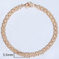 TrendsMax™ Rose Gold Unisex Chain-Link Bracelets - Indigo-Temple