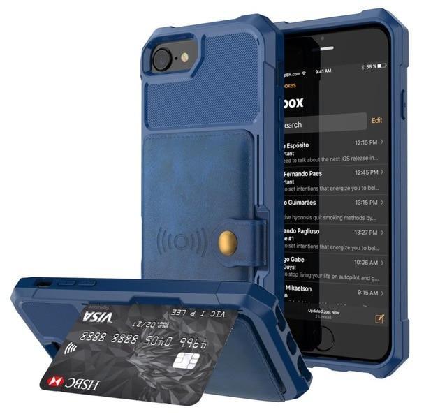 PocketProtector™ -  Anti Theft Phone Wallet  Case - Indigo-Temple