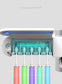 Anti-Bacterial UV Toothbrush Sterilizer and Toothpaste Dispenser - Indigo-Temple