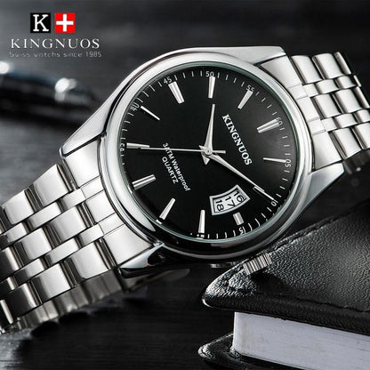 KINGNUOS™ Men's Luxury Business Watch - Indigo-Temple