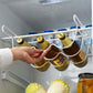 Universal Refrigerator Bottle Rack - Indigo-Temple