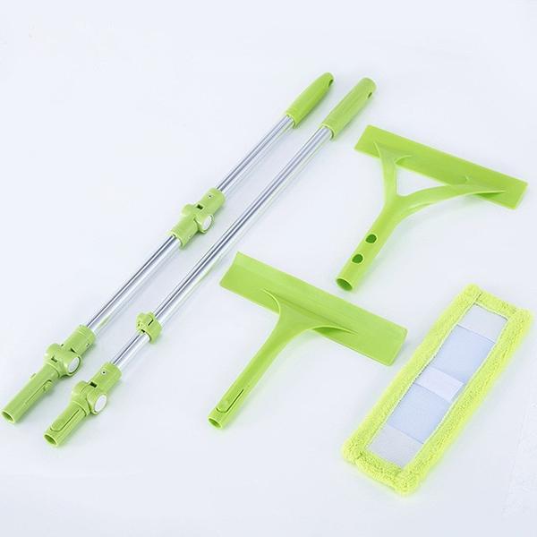 AnyAngle® - Adjustable Telescopic Window Multi Cleaning Mop - Indigo-Temple