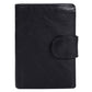 MISFITS™ Vintage Snap-Closure Genuine Leather Wallet - Indigo-Temple