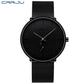 CRRJU™ Unisex Casual Ultra-Slim Watch - Indigo-Temple