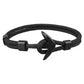 HOMOD™ Nautical Hook Unisex Rope Bracelet - Indigo-Temple