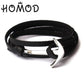 HOMOD™ Nautical Hook Unisex Rope Bracelet - Indigo-Temple