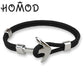 HOMOD™ Nautical Hook Unisex Rope Bracelet - Indigo-Temple