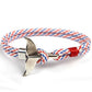 HOMOD™ Nautical Hook Unisex Rope Bracelet - Indigo-Temple