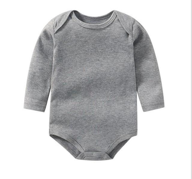 100% cotton Baby Bodysuit With long Sleevs And Turtle Neck - Indigo-Temple