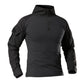 US Army Style Combat Cargo Shirt - Indigo-Temple