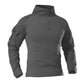 US Army Style Combat Cargo Shirt - Indigo-Temple