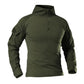US Army Style Combat Cargo Shirt - Indigo-Temple