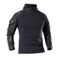 US Army Style Combat Cargo Shirt - Indigo-Temple