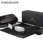 KINGSEVEN™ Magnesium Polarized Men's Sporty Sunglasses - Indigo-Temple