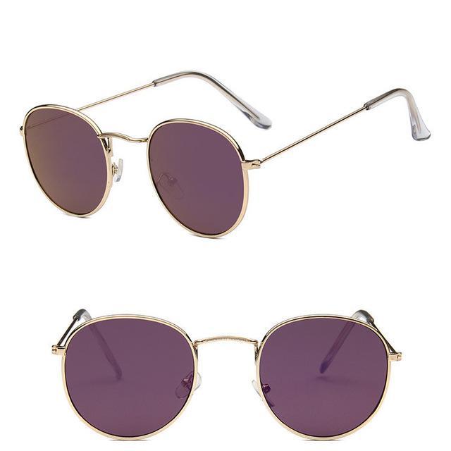 RBROVO™ Classic Unisex Vintage Sunglasses - Indigo-Temple