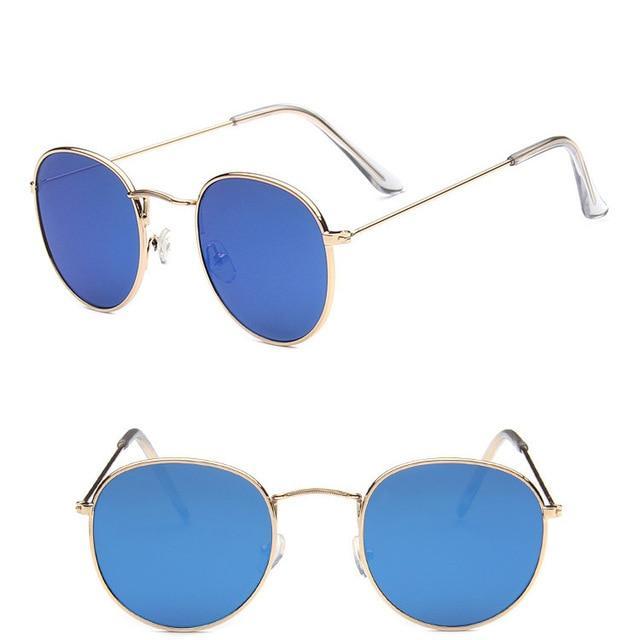 RBROVO™ Classic Unisex Vintage Sunglasses - Indigo-Temple