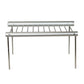 Stainless-Steel Portable Folding BBQ Grill - Indigo-Temple