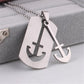 Marinman -Anchor Necklace - Indigo-Temple