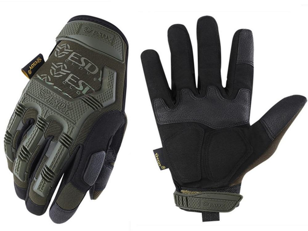 Maximum Impact Anti-Slip Tactical Gloves - Indigo-Temple