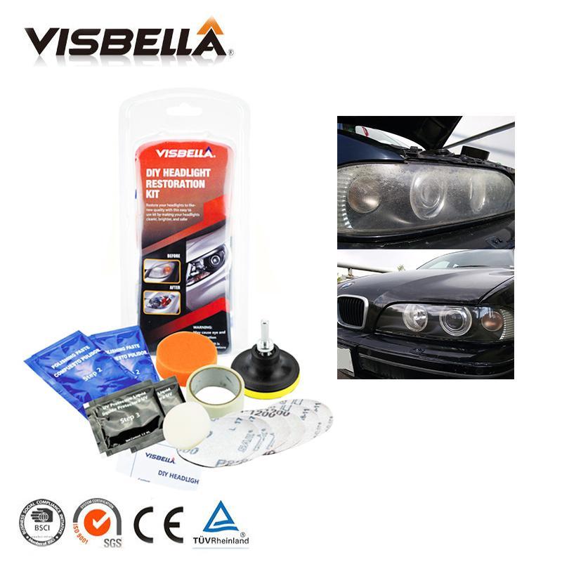 VISBELLA® DIY Headlight Restoration and Protection Kit - Indigo-Temple