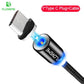 3A Magnetic High-Speed Charging Cable - Indigo-Temple