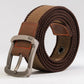 MEDYLA™ Casual Military-Style Unisex Canvas Belt - Indigo-Temple