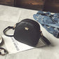 GoldCrown™ Zip-Up Compact Leather Purse - Indigo-Temple