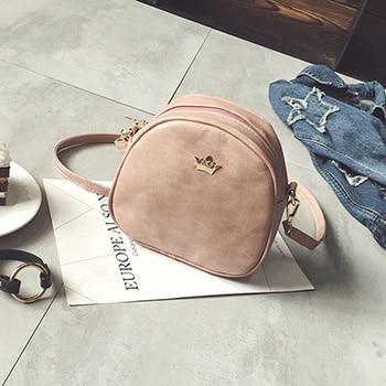 GoldCrown™ Zip-Up Compact Leather Purse - Indigo-Temple