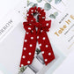 AWAYTR™ Stylish Elastic Hair-Bow Scrunchy - Indigo-Temple