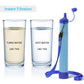 AquaStraw - Personal Water Purification Straw - Indigo-Temple