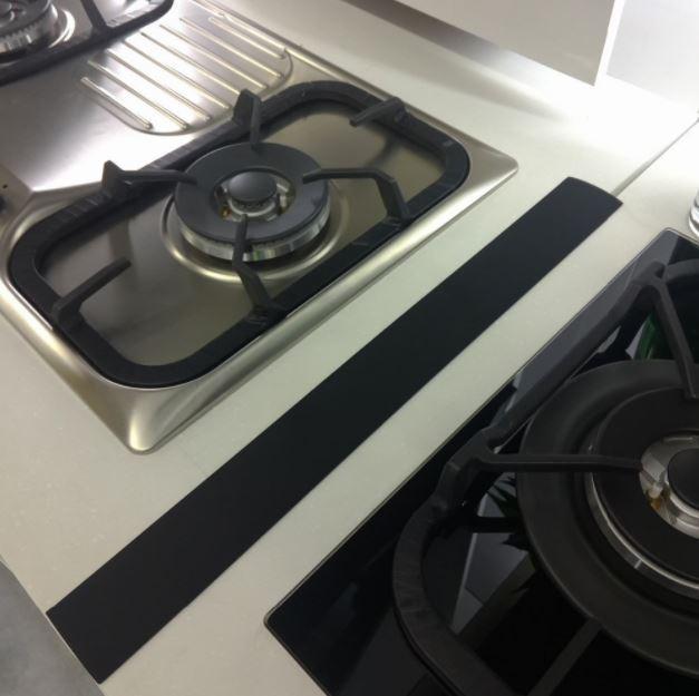 Silicone Stove Counter Gap Cover ( 2 pcs ) - Indigo-Temple