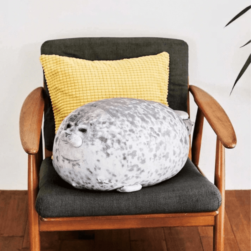 Bouncy Chubby Super Soft Seal Cushion - Indigo-Temple