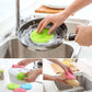 Multi-function Silicone Sponge Scrubber (3 pcs set) - Indigo-Temple