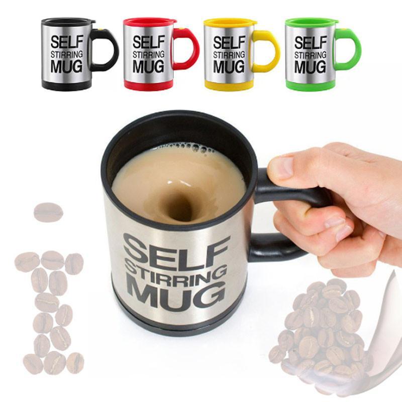 Self Stirring Mug - Indigo-Temple