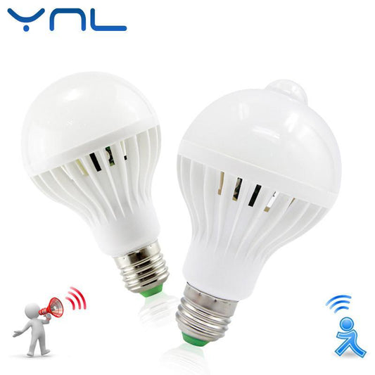 LED PIR Motion / Sound Sensor Lamp - Indigo-Temple
