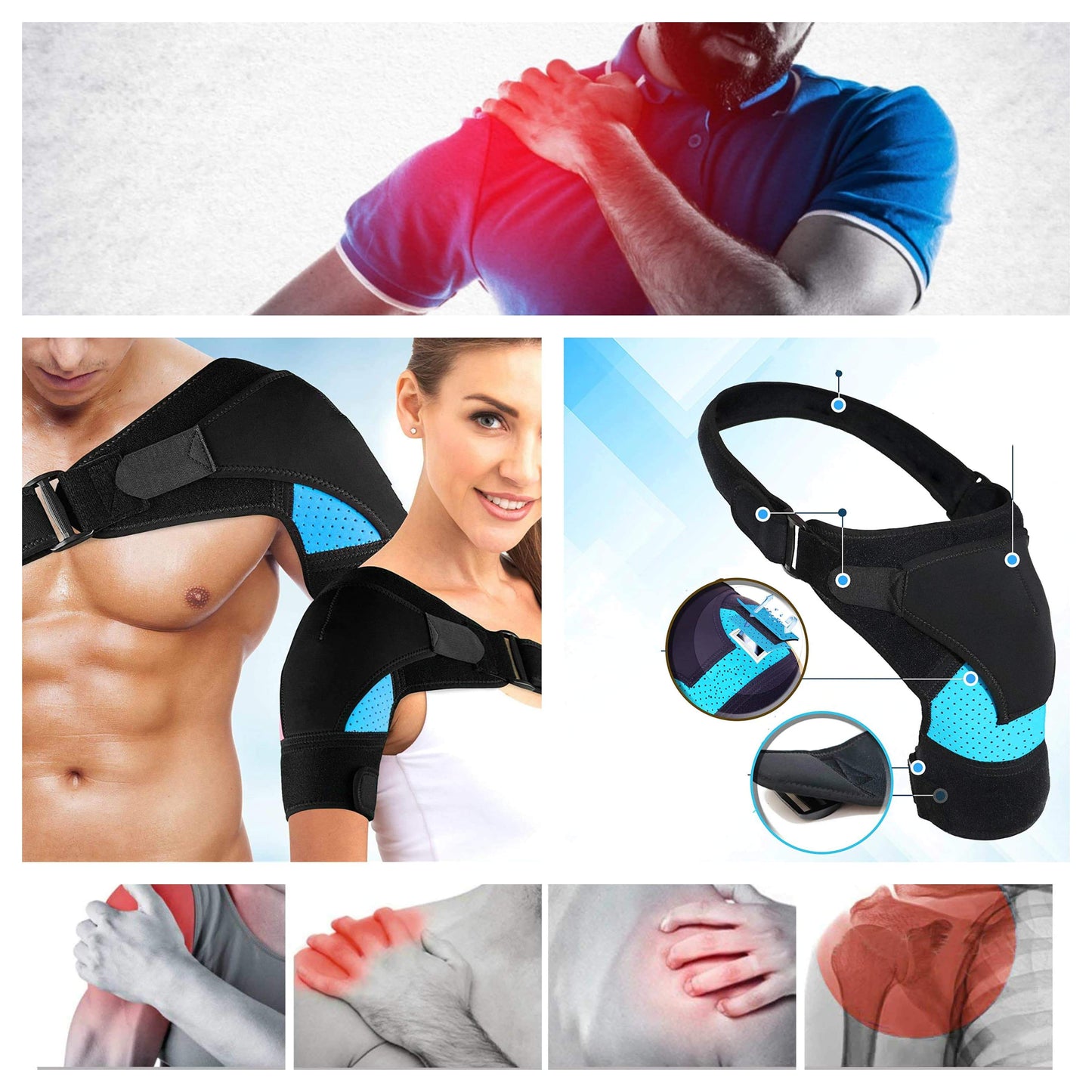 Orthopedic Shoulder Compression Brace